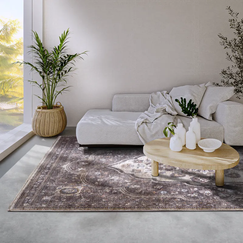 Villeroy & Boch 1871 Kurz Stapel Teppich Renata Blau Mehrfarbig