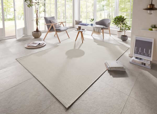Flachgewebe Unter- & Draußen Teppich Millau Beige Taupe