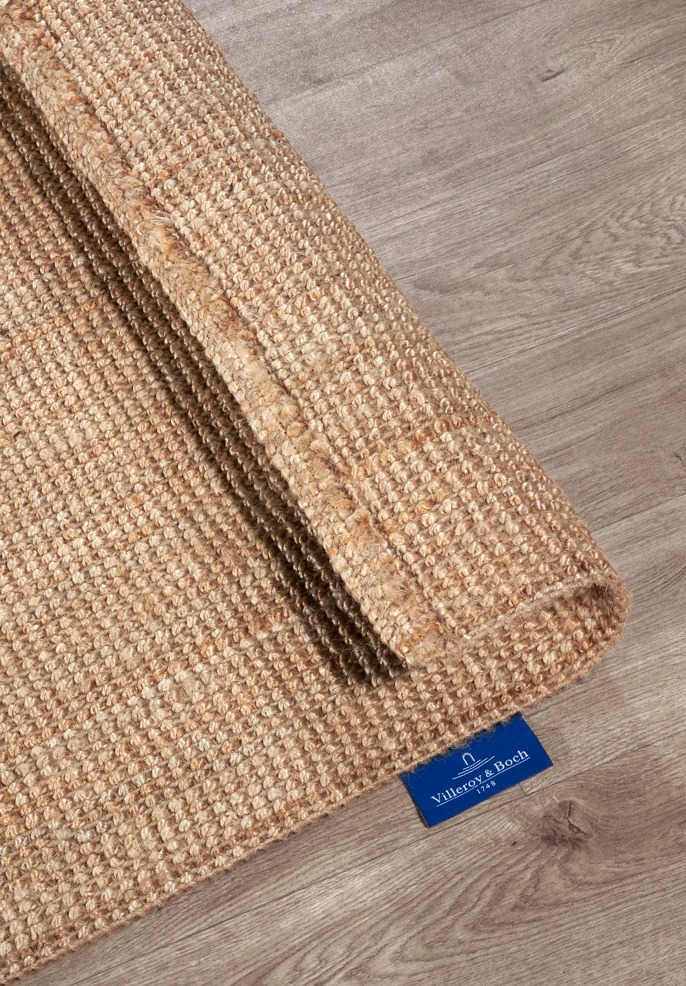 Villeroy & Boch 1791 Jute Teppich Rosalie Natur Gold – Ansicht 2