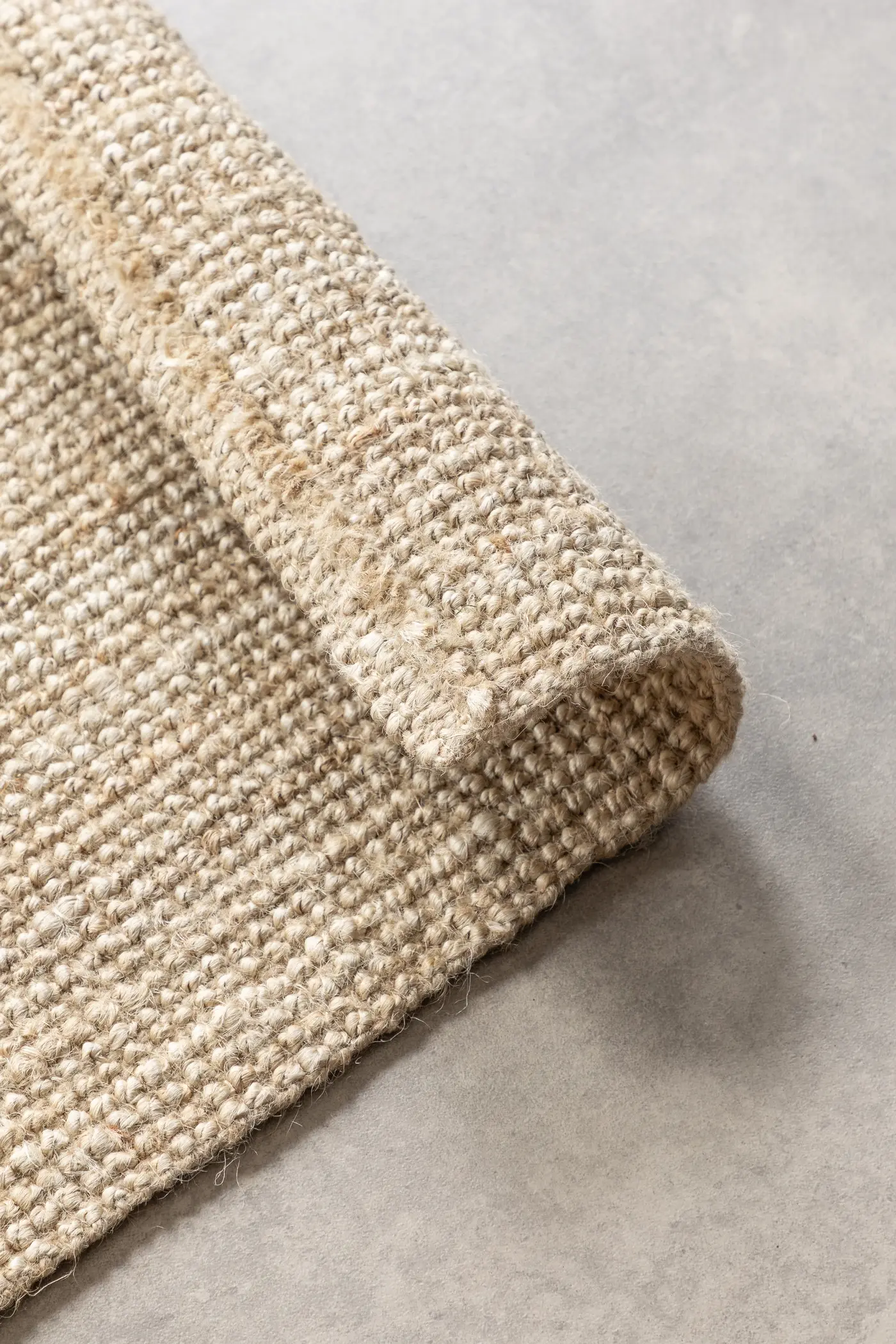 Hanse Home Bouclé Jute Teppich Jaipur Natur Ivoryweiß – Ansicht 2