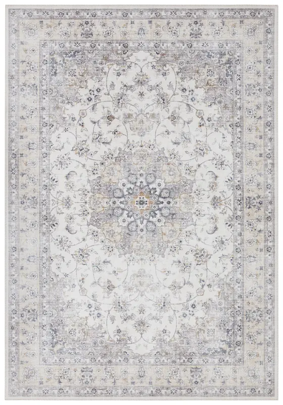 Elle Decortion Imagination Designteppich Nain Hellgrau