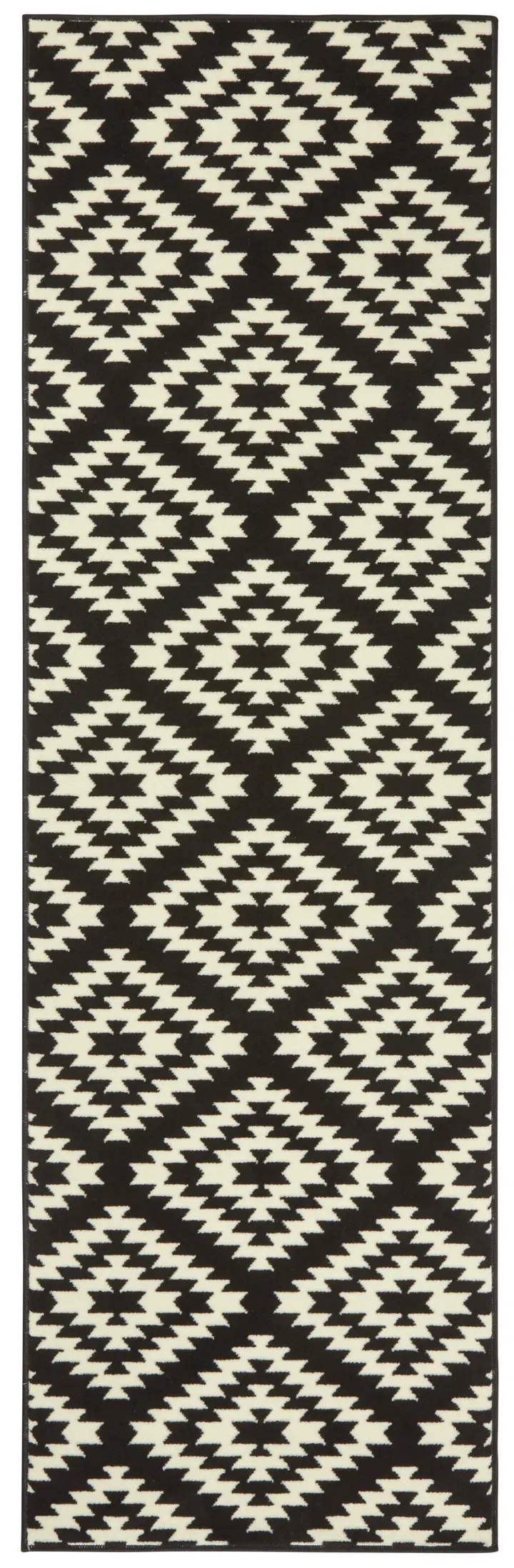 Hanse Home Basic Designläufer Nordic Schwarz