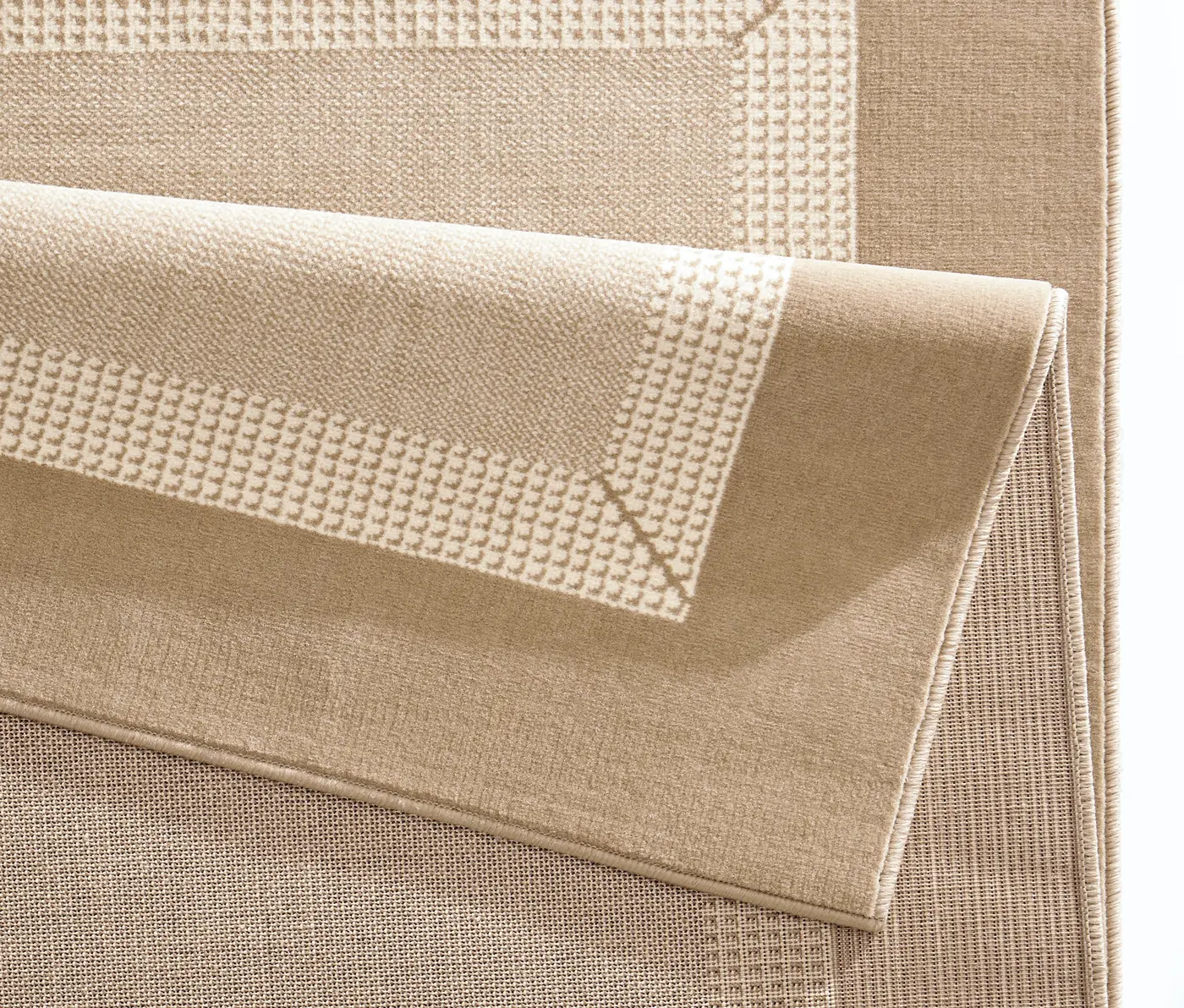 Hanse Home Basic Designteppich Band Elfenbein – Ansicht 3