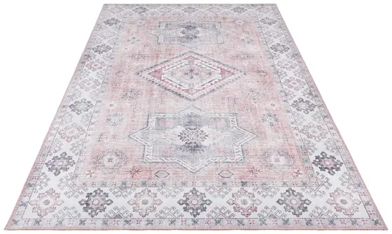 Hanse Home Asmar Kurzflor Teppich Gratia Altrosa