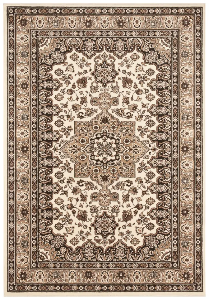Hanse Home Mirkan Kurzflor Teppich Parun Täbriz Ivory Beige
