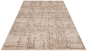 Hanse Home Terrain Designer Kurzflor Teppich Sole Creme Braun