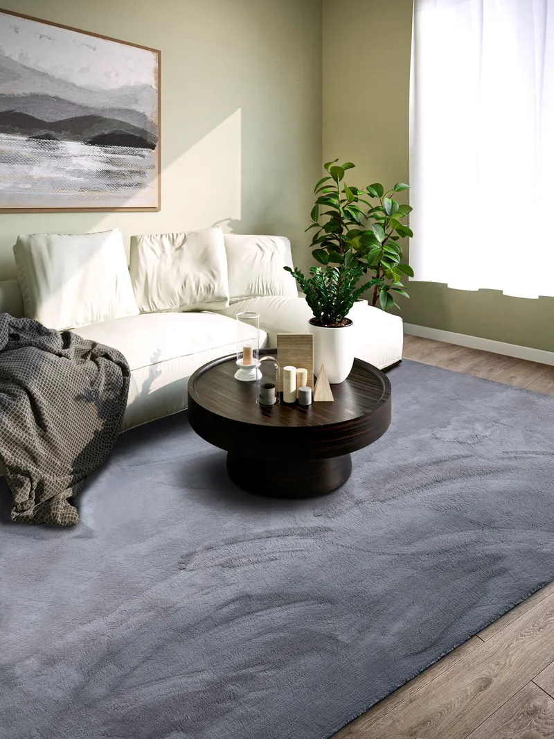 Villeroy & Boch 1899 Hochflor Teppich Leon Anthrazit