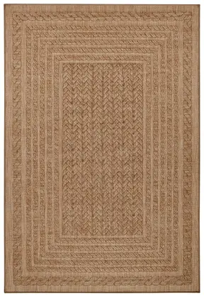 Hanse Home Forest In- & Outdoorteppich Limonero Beige Braun