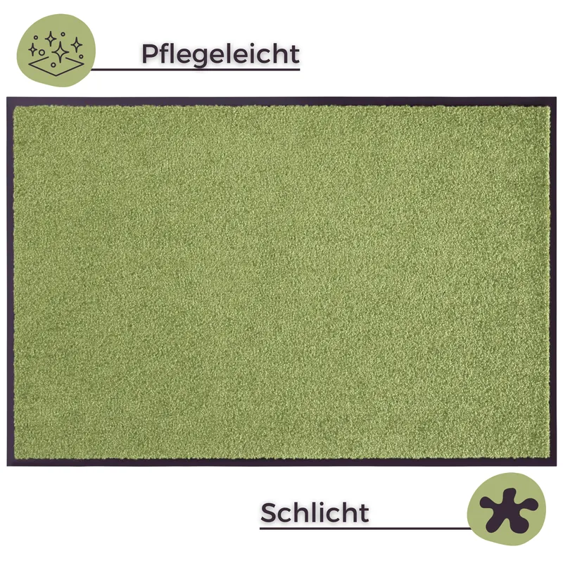 Hanse Home Wash & Clean Fußmatte Grün