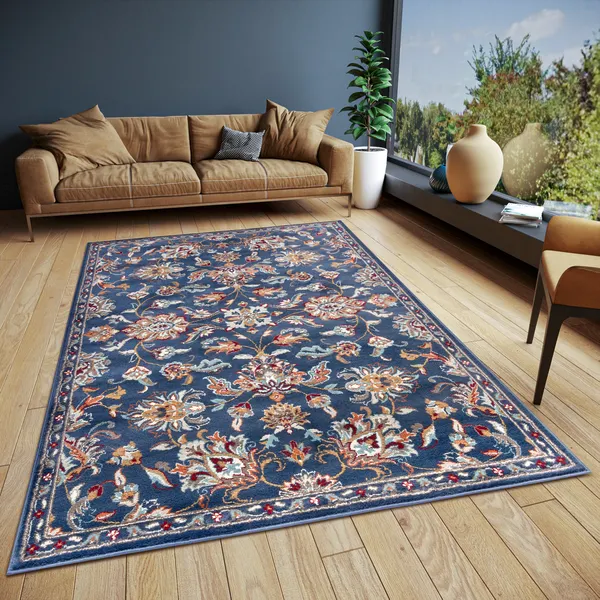 Hanse Home Orient Teppich Caracci Blau Multifarben