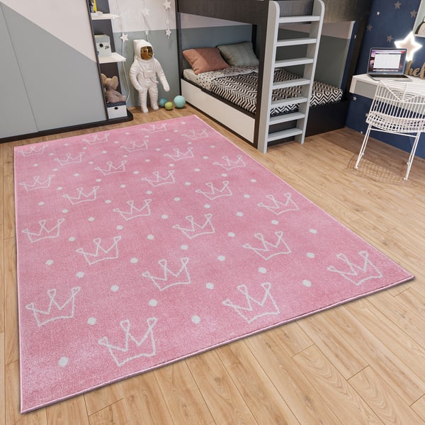 Hanse Startseite Abenteuer Kinder's Teppich Kronen Rose