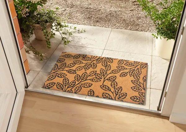 Hanse Home Mix Mats Kokos Fußmatte Leafs