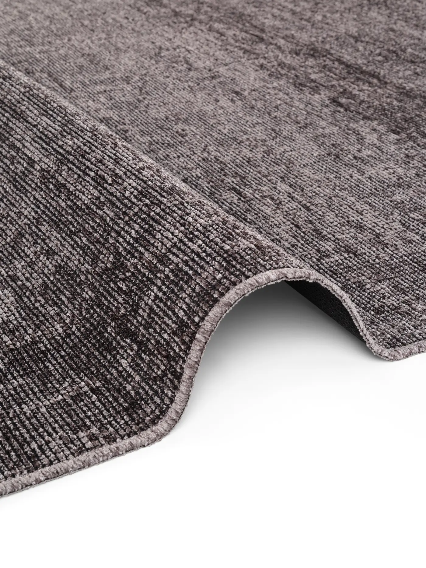 Elle Decoration Brilliance Kurzflor Teppich Prisma Braun – Ansicht 3