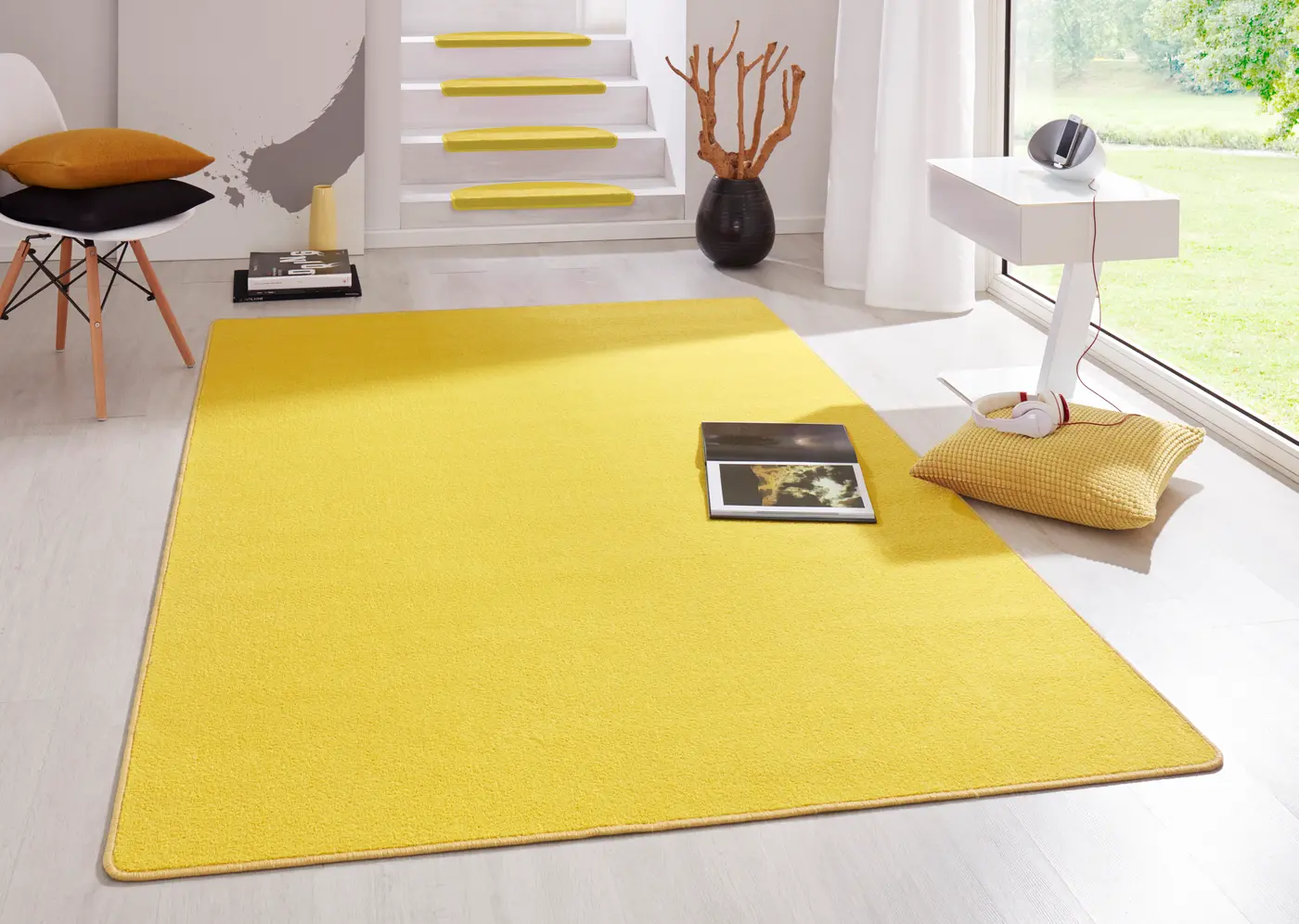 Hanse Home Fancy Kurzflorteppich Fancy Gelb – Ansicht 2