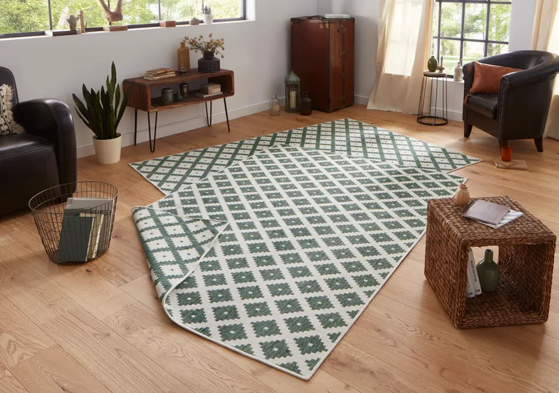 Umkehrbar Teppich  Unter-& Draußen Schön