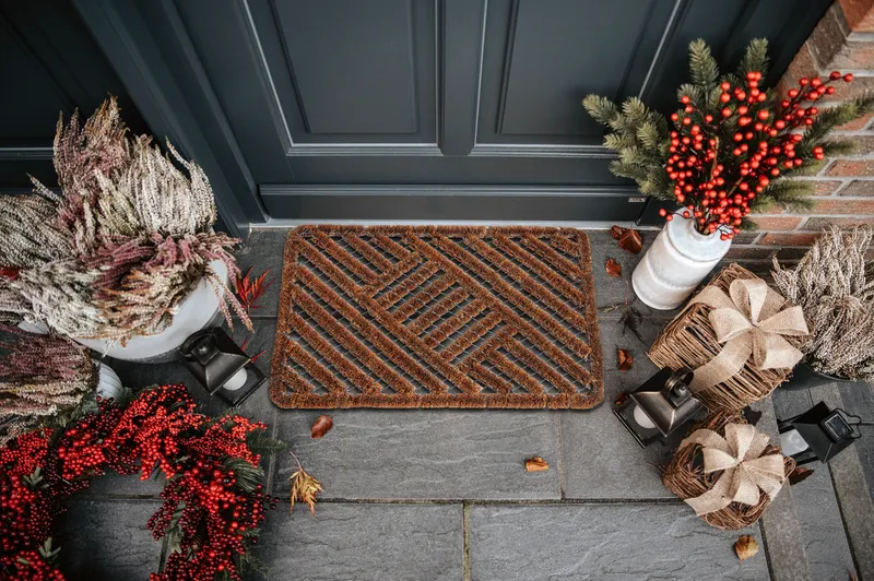 Hanse Home Mix Mats Fußmatte Kokos Grid Brushes Natur