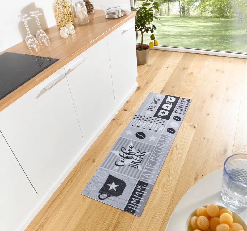 Hanse Home Cook & Clean Anti-Slip Läufer Its Time For Espresso