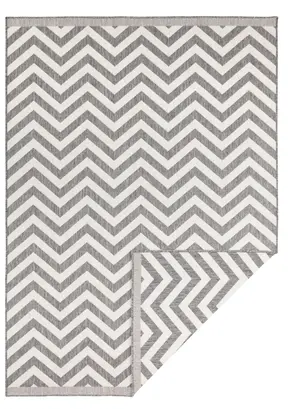 Hanse Home Twin Supreme In- & Outdoor Wendeteppich Palma Grau