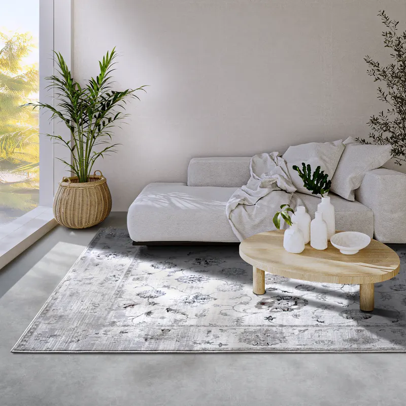 Villeroy & Boch 1809 Shortpile Teppich Franz Creme Mehrfarbig