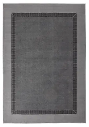 Hanse Home Basic Designteppich Band Grau