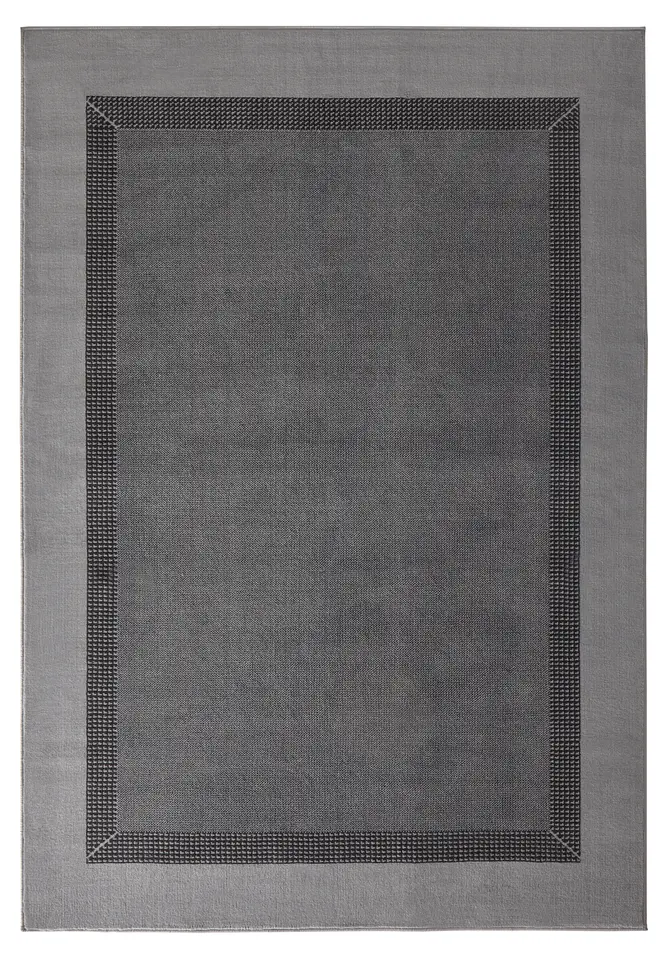 Hanse Home Basic Designteppich Band Grau