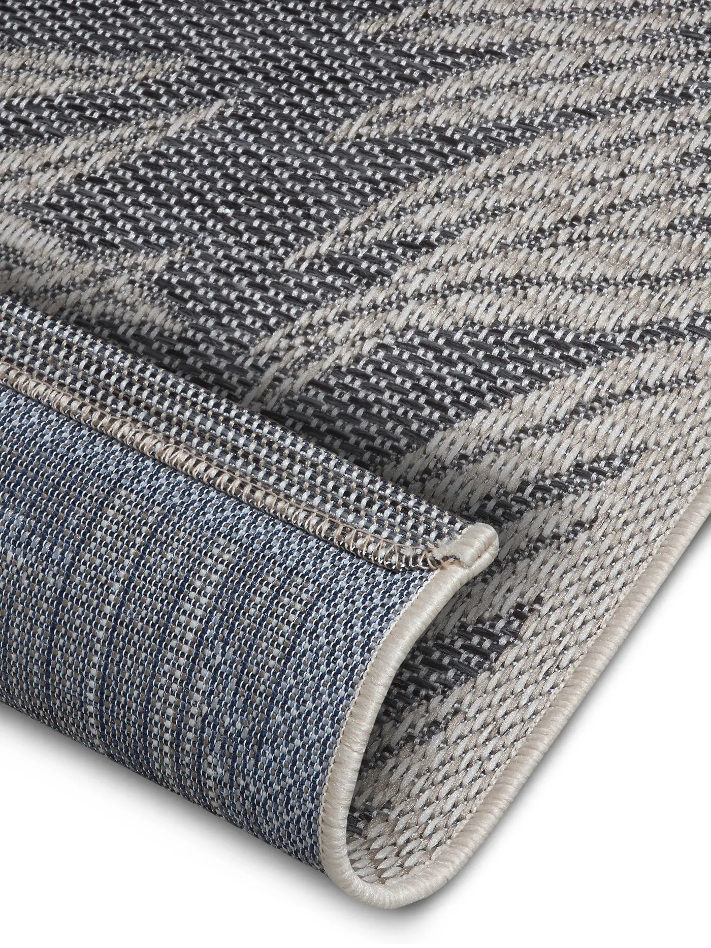 Hanse Home Clyde In- und Outdoor Teppich Paru Grau Creme – Ansicht 3