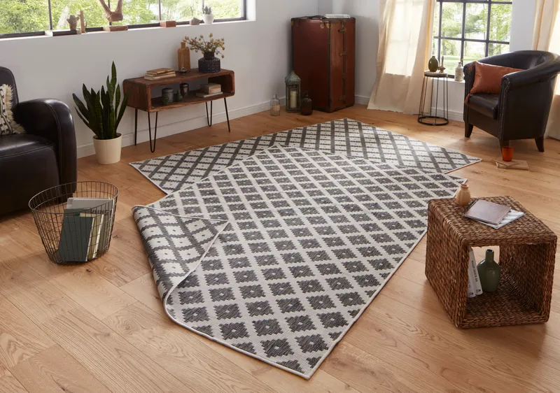 Umkehrbar Teppich  Unter-& Draußen Schön