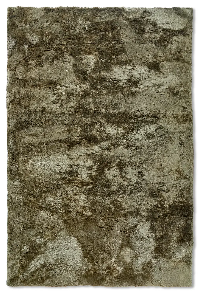 Elle Decoration Cosy Hochflor Teppich Calida Dschungelgrün