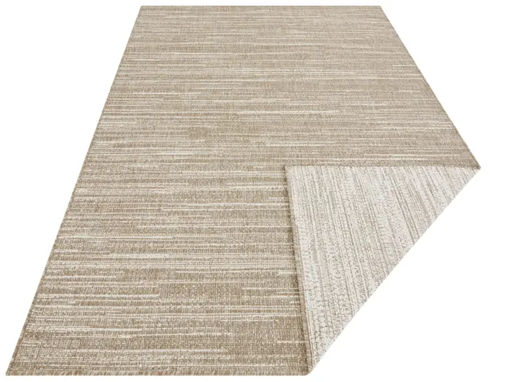 Elle Decoration Gemini In- & Outdoor Wendeteppich Mèlange Linen