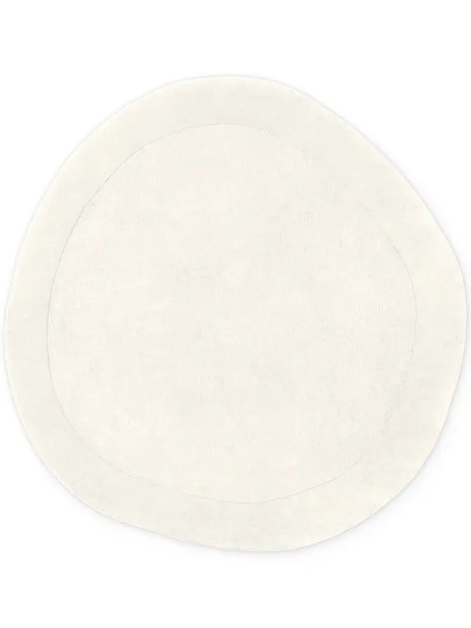 Villeroy & Boch 1812 Wollteppich Organic Round Kari Natur Creme