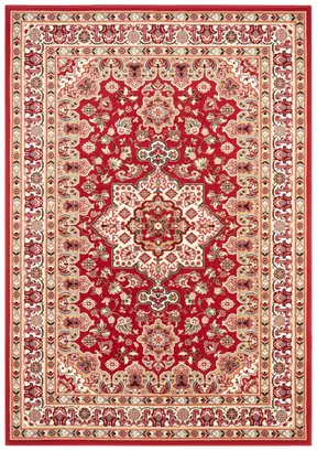 Hanse Home Mirkan Kurzflor Teppich Parun Täbriz Rot
