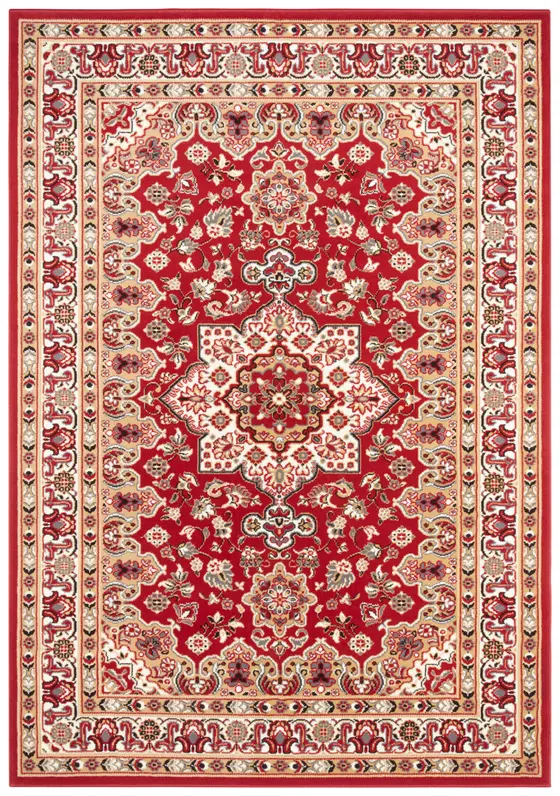 Hanse Home Mirkan Kurzflor Teppich Parun Täbriz Rot