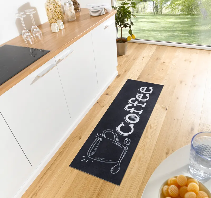 Hanse Home Cook & Clean Anti-Slip Läufer Cup Of Coffee