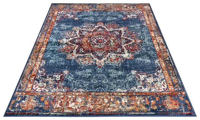 Hanse Home Orient Teppich Maderno Blau Multifarben
