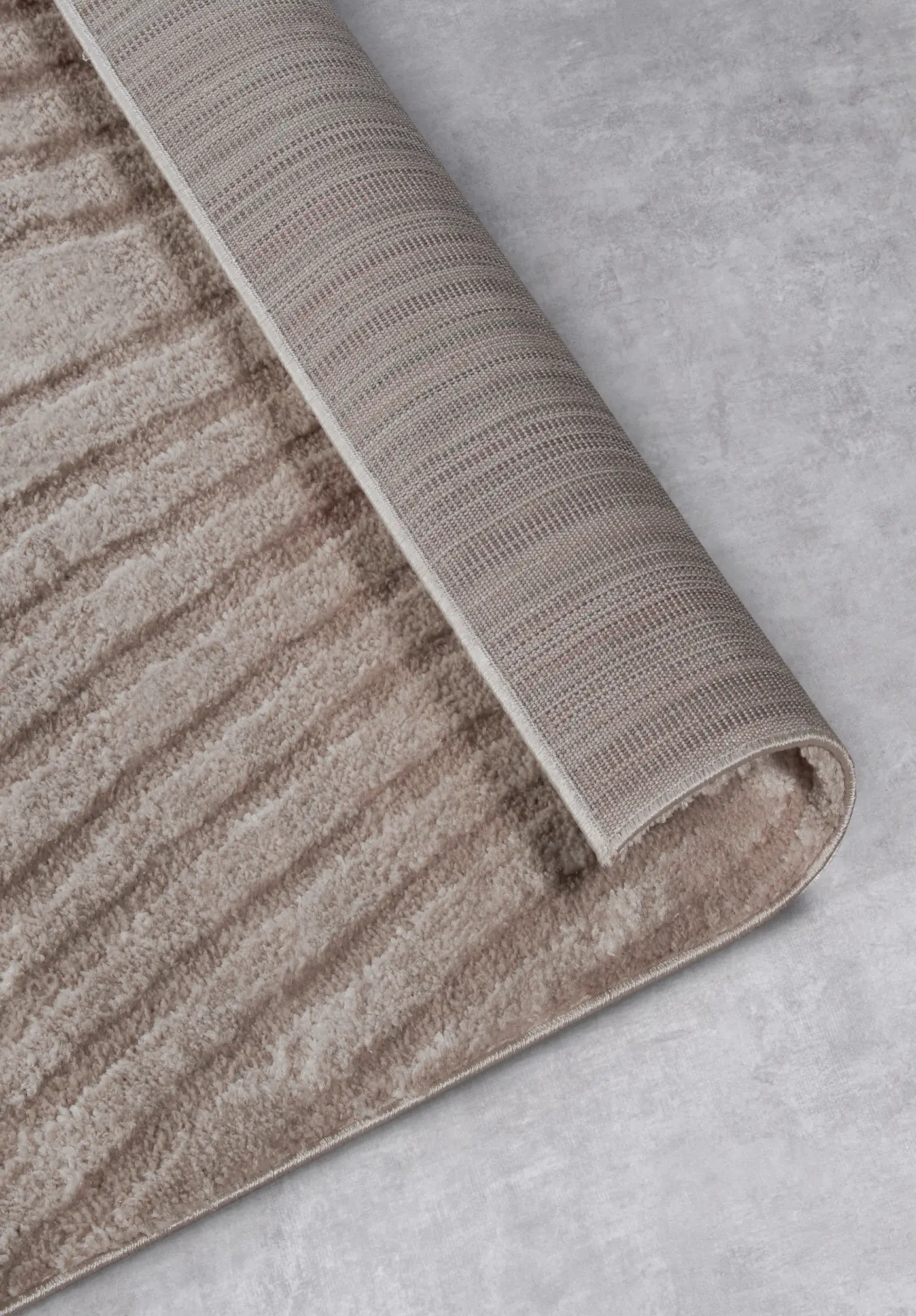Elle Decoration Gallery Hochflor Teppich Pigment Beige – Ansicht 3