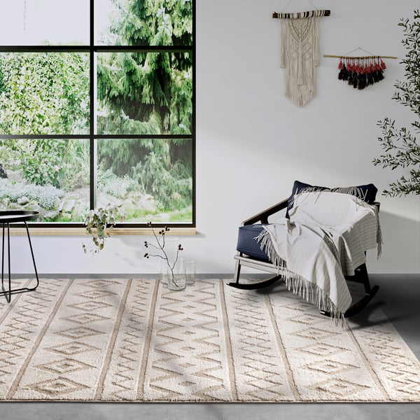 Sie Dekoration Galerie Hoch Stapel Teppichboden Wanderschaft Beige