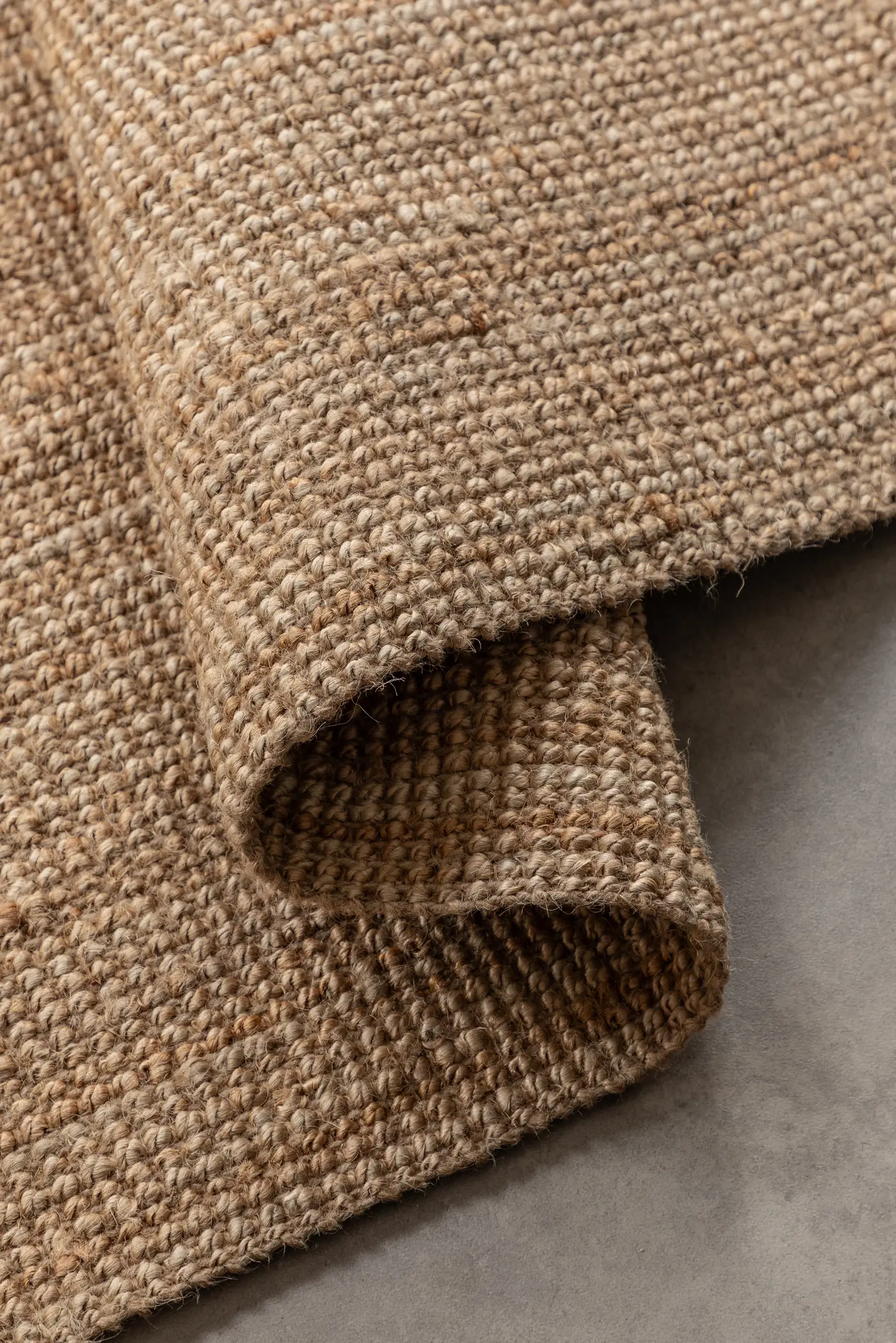Hanse Home Bouclé Jute Teppich Jaipur Natur Gold – Ansicht 3