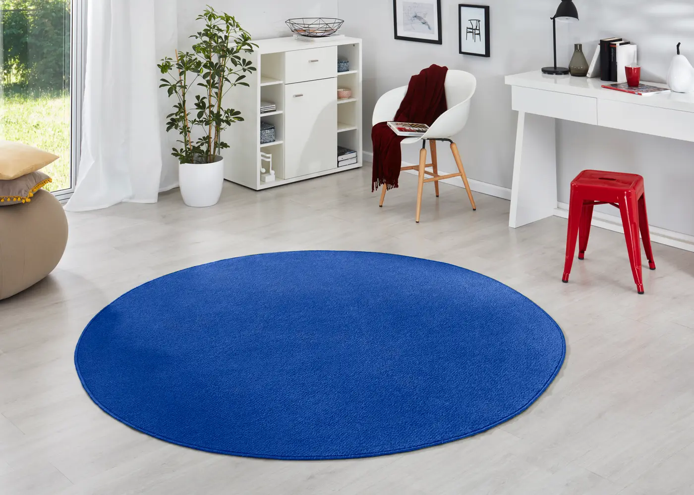 Hanse Home Fancy Kurzflorteppich Fancy Blau – Ansicht 2