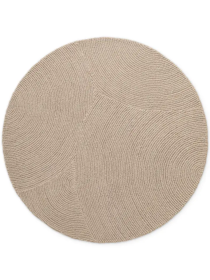 Hanse Home Calmio Wollteppich Calmio Hellbeige
