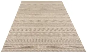 Elle Decoration Brave In- & Outdoor Teppich Arras Natur Braun