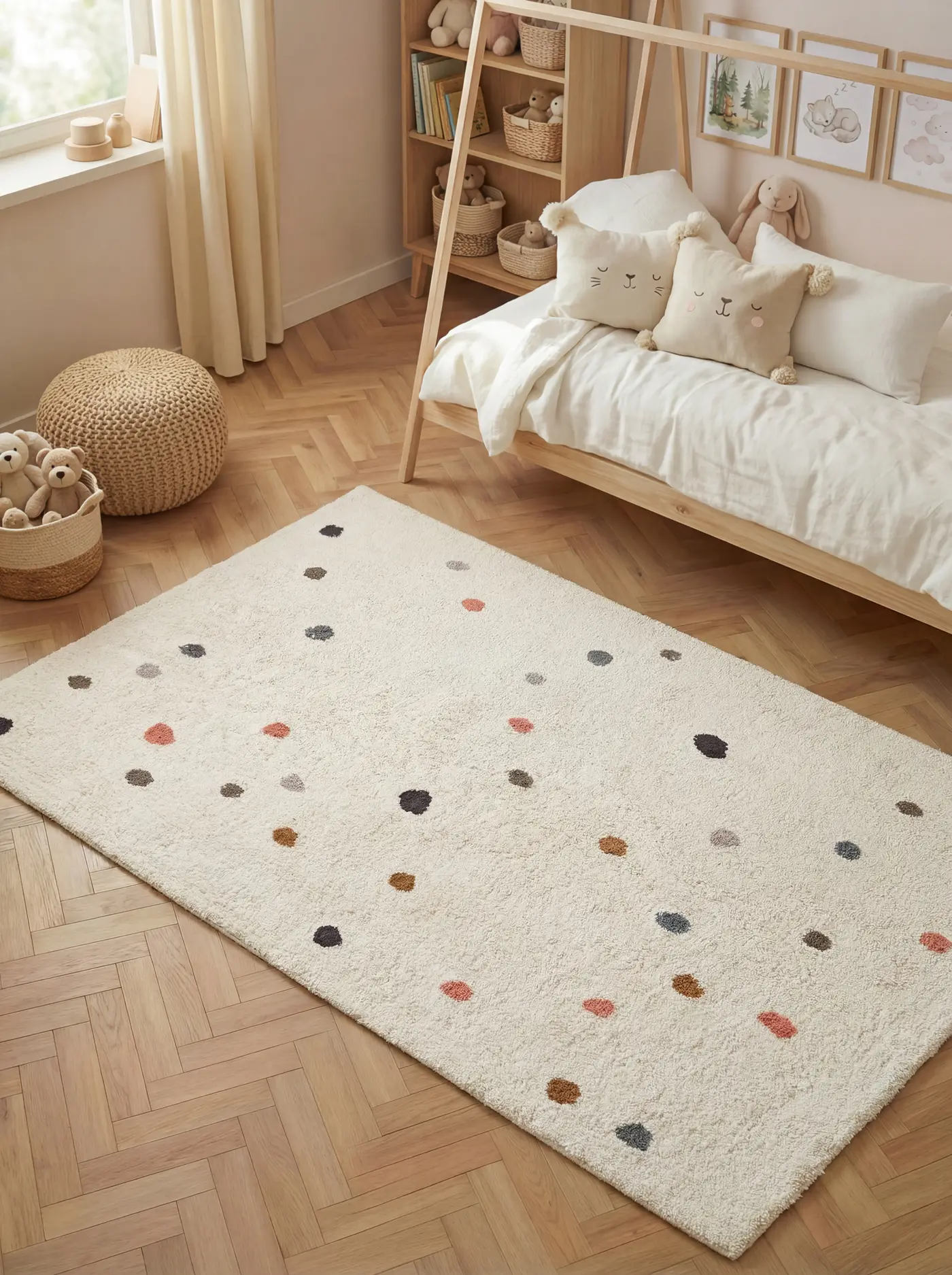 Hanse Home Snuggle Kinderteppich Pippo Creme Multifarben – Ansicht 2