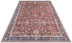 Hanse Home Asmar Kurzflor Teppich Vivana Bordeaux Rot