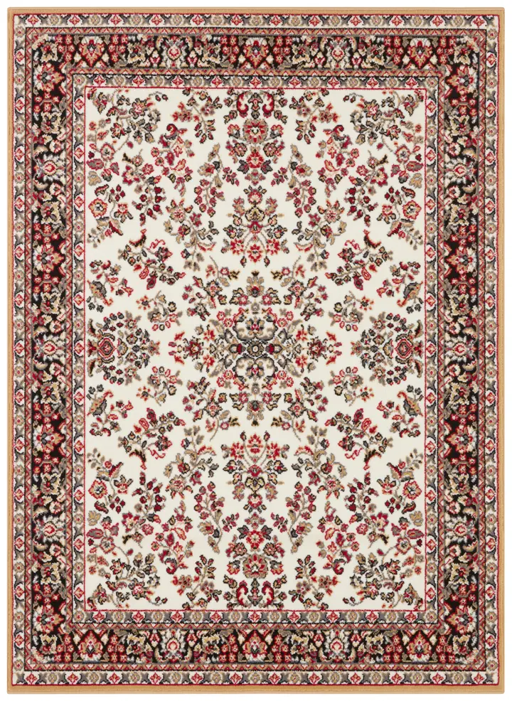 Hanse Home 005 Kurzflor Teppich Design Senfgelb Creme