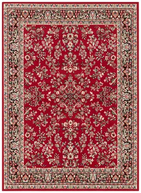 Hanse Home 005 Kurzflor Teppich Design Rot