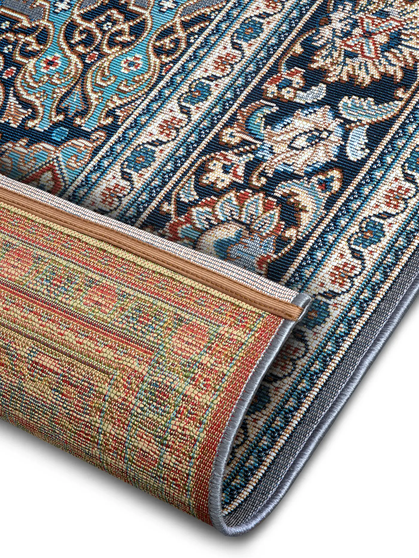 Hanse Home In- & Outdoor Teppich Kadi Grau Blau – Ansicht 3
