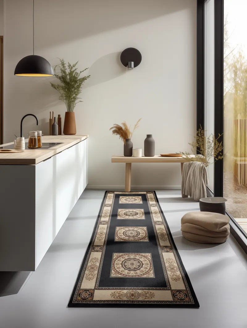 Hanse Startseite Herat Orient Teppich Shindand Schwarz