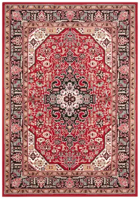 Hanse Home Mirkan Kurzflor Teppich Skazar Isfahan Rot