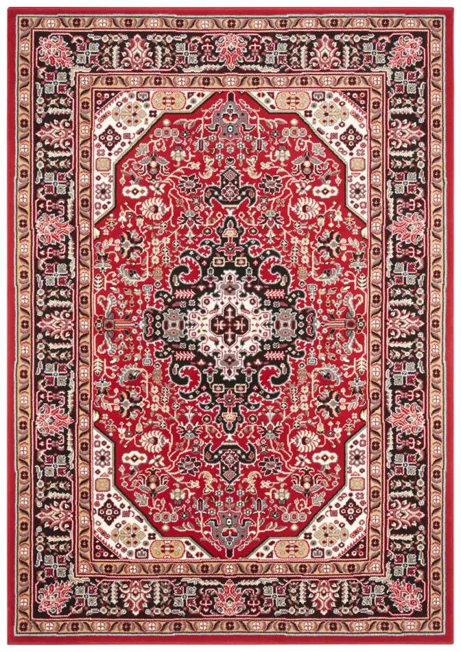 Hanse Home Mirkan Kurzflor Teppich Skazar Isfahan Rot