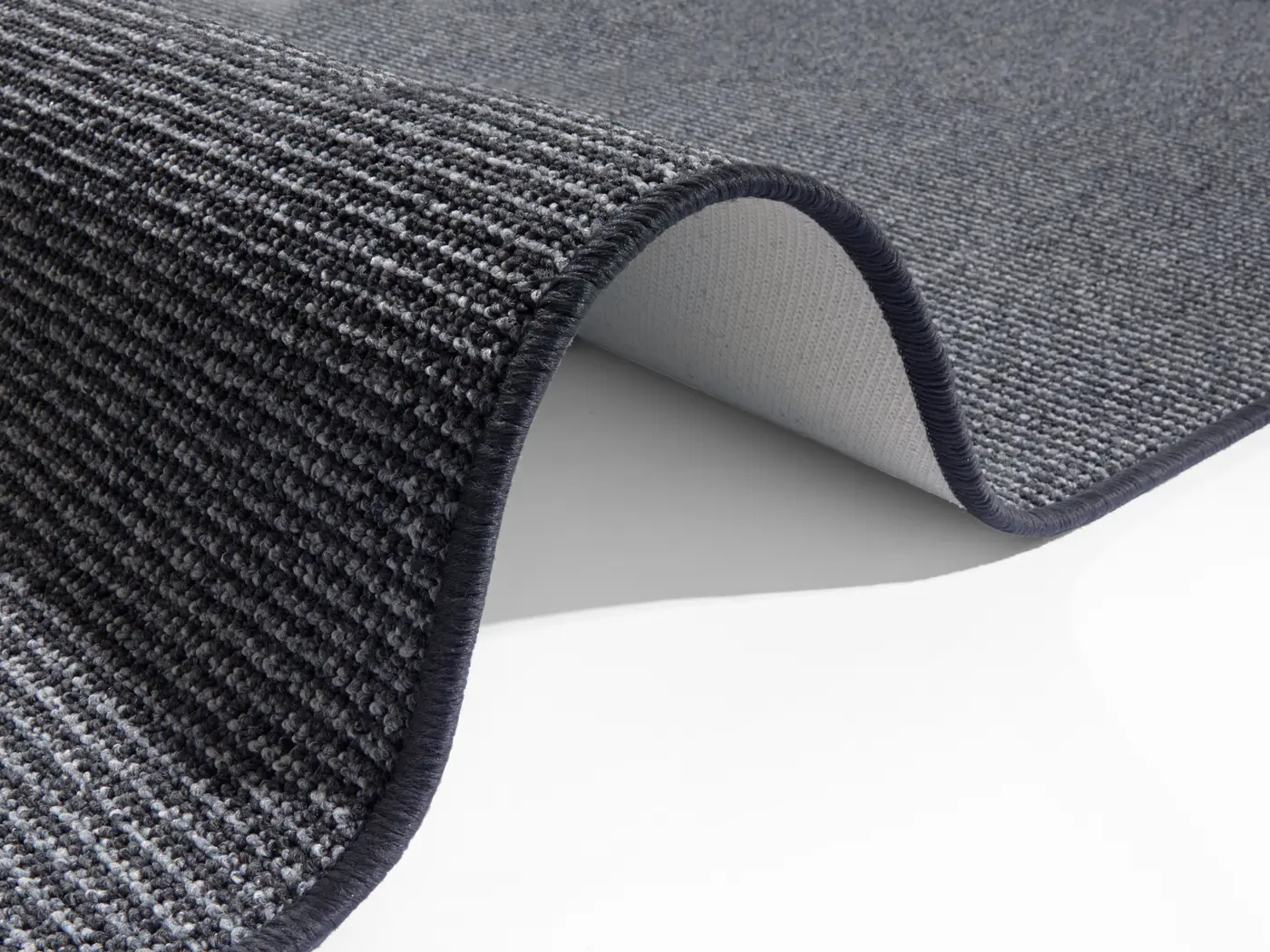 Hanse Home Schlingen Läufer Bouclé Anthrazit – Ansicht 3