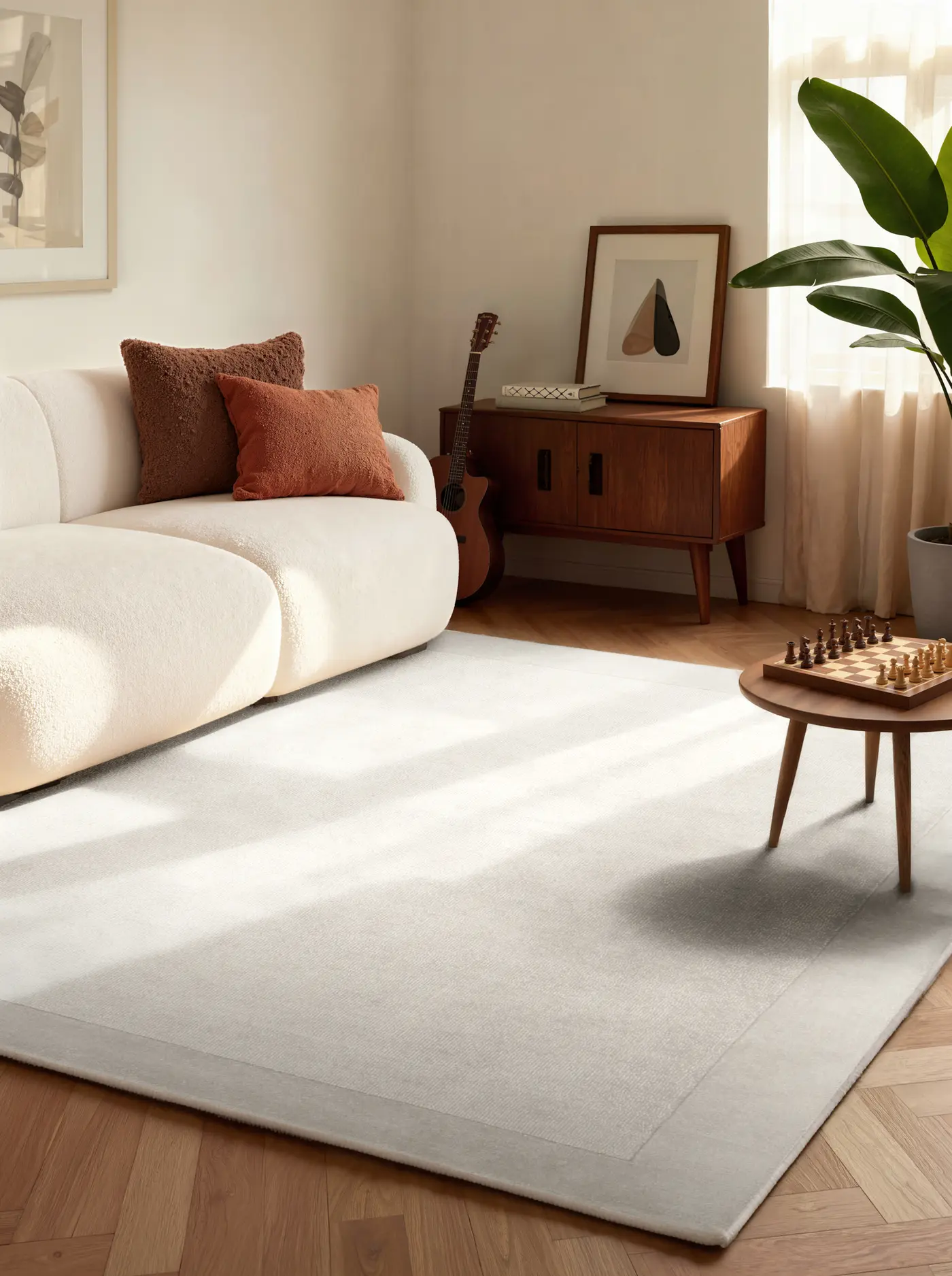 Villeroy & Boch 1812 Wollteppich Kari Natur Creme – Ansicht 2
